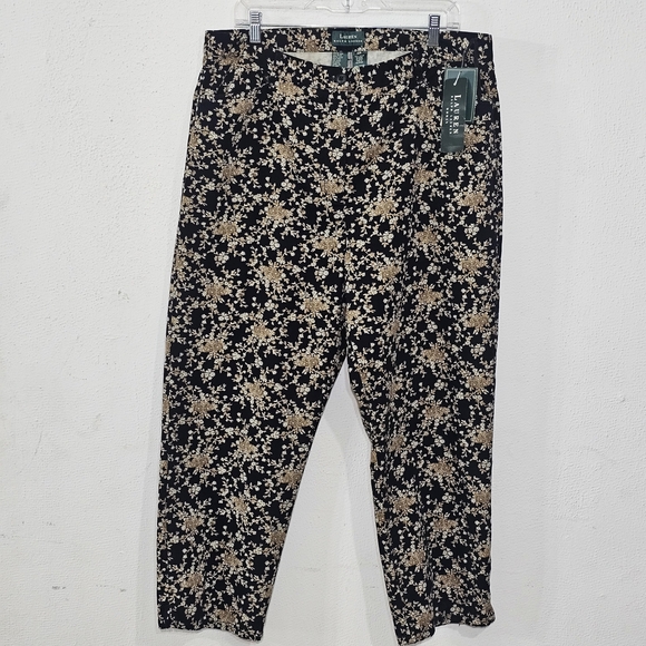 Ralph Lauren Other - Floral Black and Tan Men's Pants